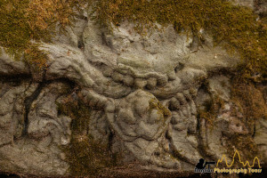 demon carving in koh ker angkor photography tours