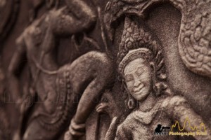 Apsara dancers at Bayon temple