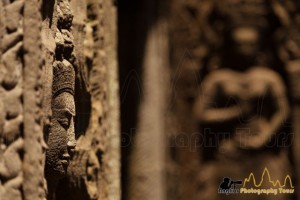 Devatas in Ta Prohm temple