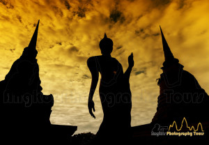Walking Buddha Wat Si Sai Sukhothai