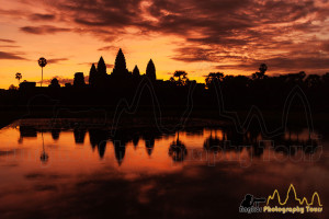 Angkor Wat golden sunrise Angkor Photography Tours