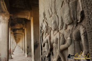 Apsara carving angkor photography tours