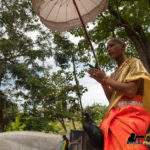 buddhist monk processing cambod