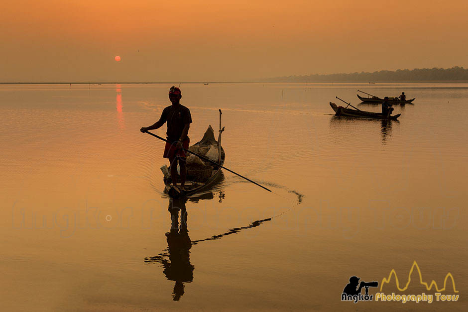 fisherman sunrise