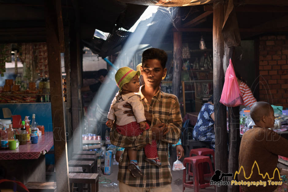 local market cambodia photography