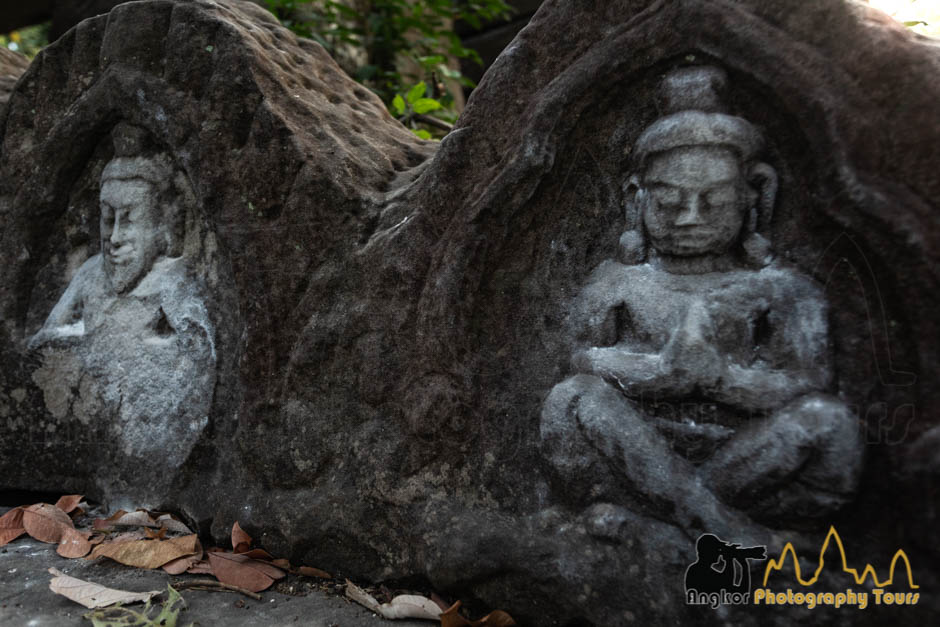 rishi buddha images banteay chhmar