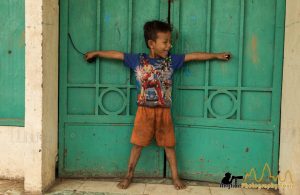 kid playing battambang