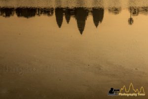 angkor wat sunrise reflection