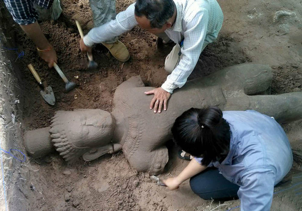 archaelogical discovery angkor