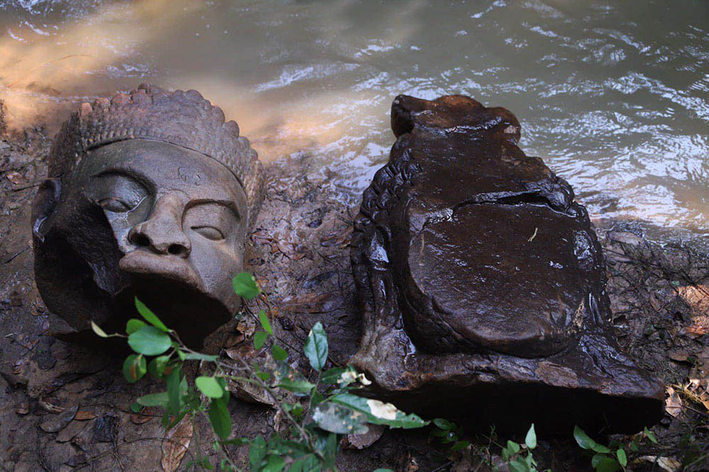 asura head angkor thom