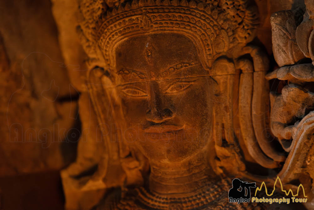 Sculpture d'Indradevi