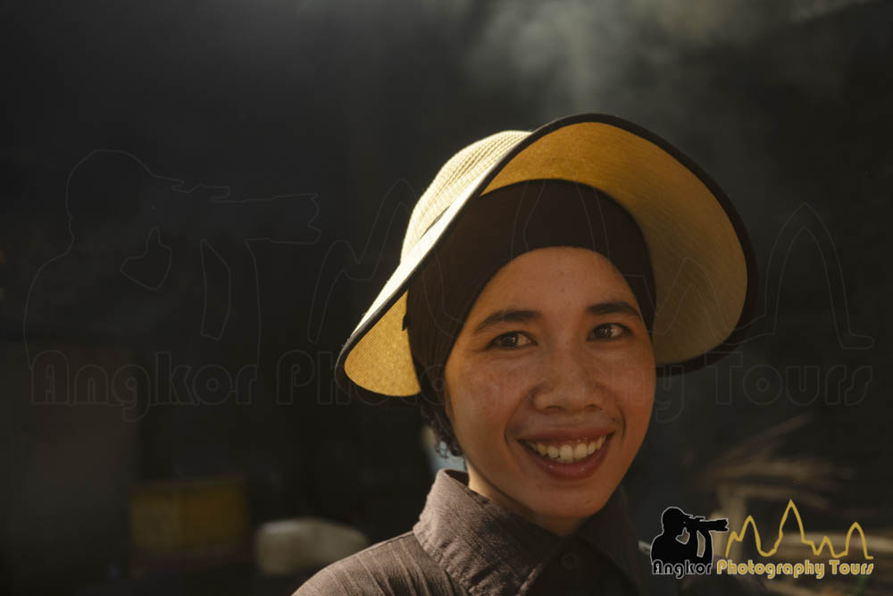 Portrait — Cambodian market