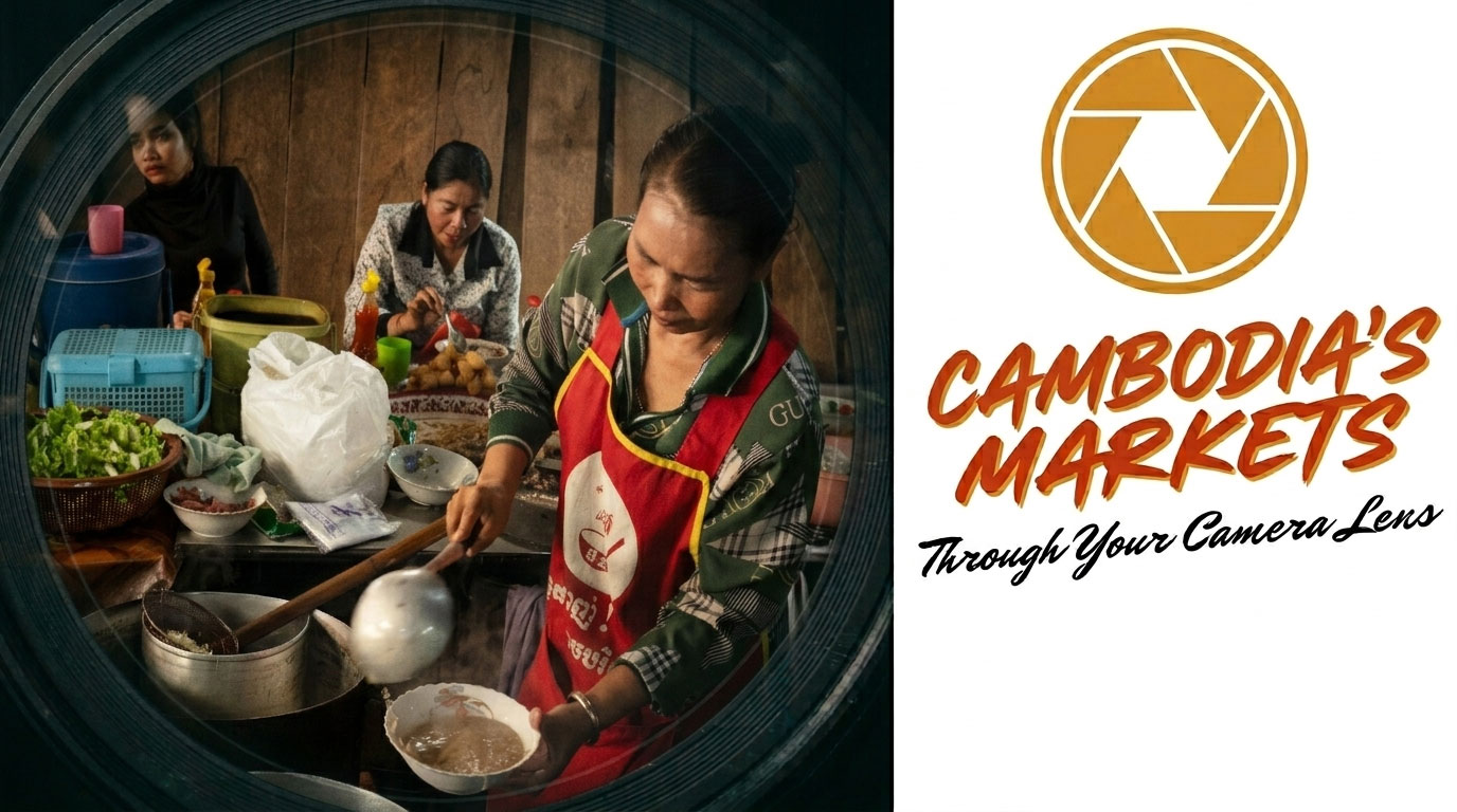 Cambodia market photography