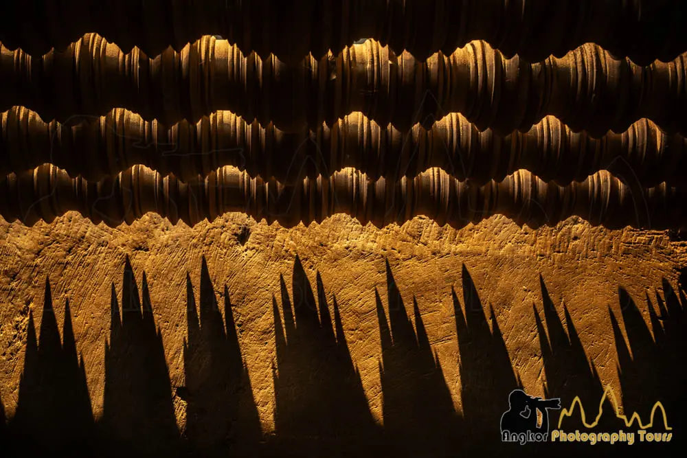 Angkor Wat Shadow Spikes